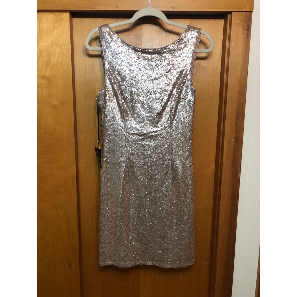 Lulu’s Mini Gold Dress
